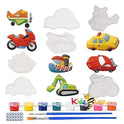 Plaster Painting Crafting Set Vehicles