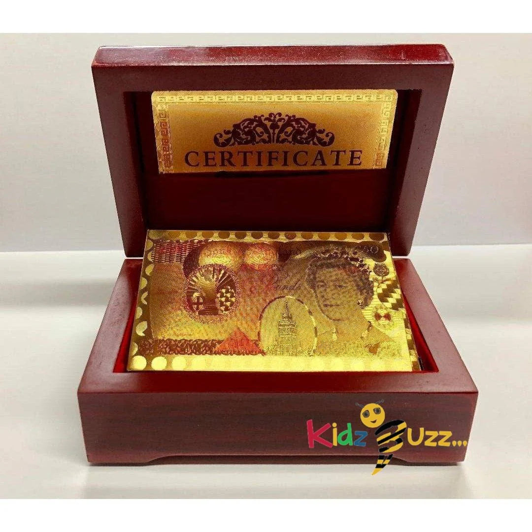 24k Gold Plated Flexible Cards