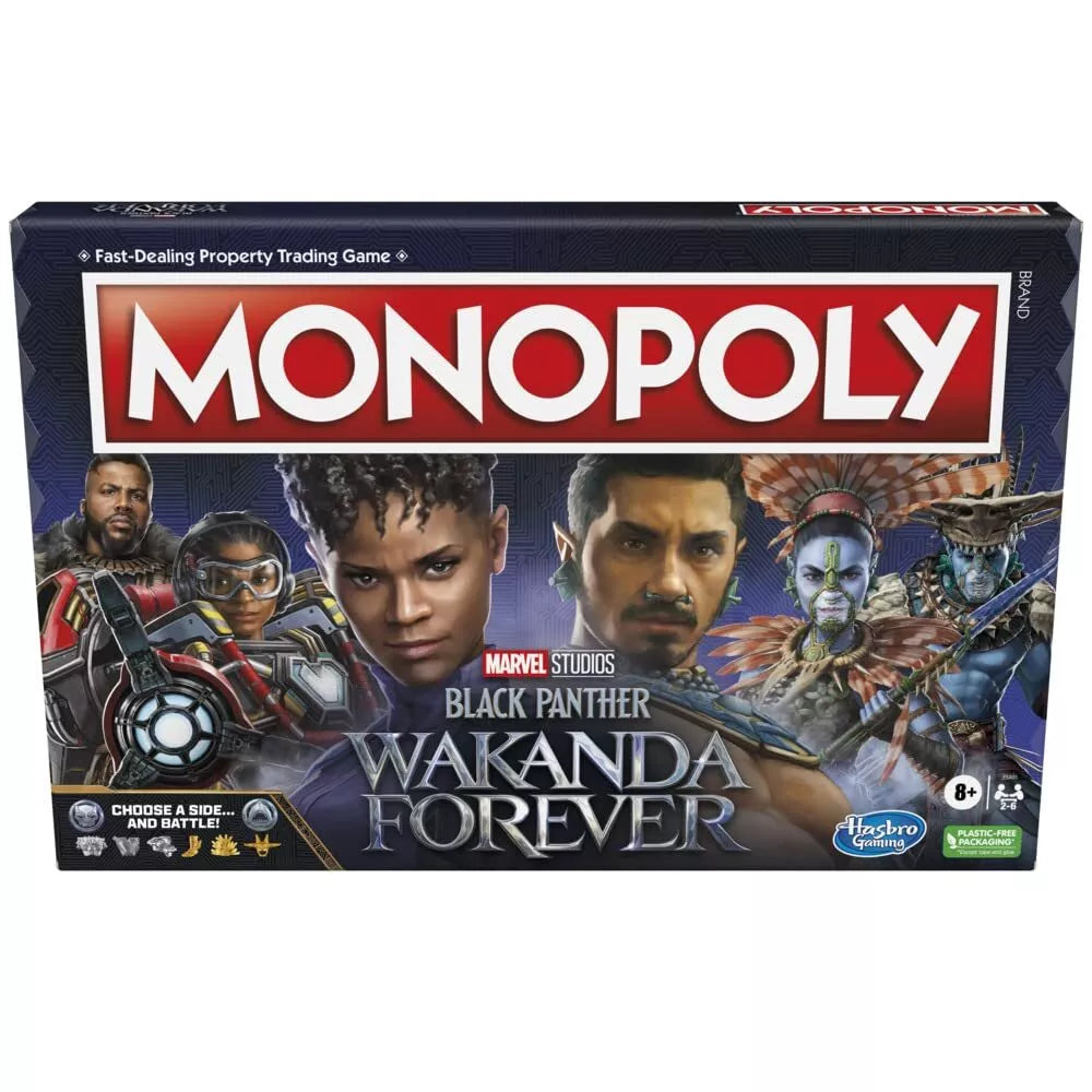 Monopoly Marvel Studios Black Panther Wakanda Forever Edition Boardgame Sealed