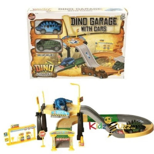 Dino Garage Parking Set Toy For Kids