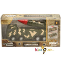 Bravo Squad Truck Toy (4 Assorted)- Die Cast Combat Force Toy For Kids