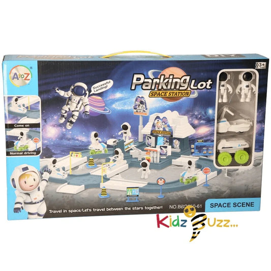 Space Parking Station Set For Kids