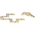 Colour Double 6 Domino In Tin - Classic Game