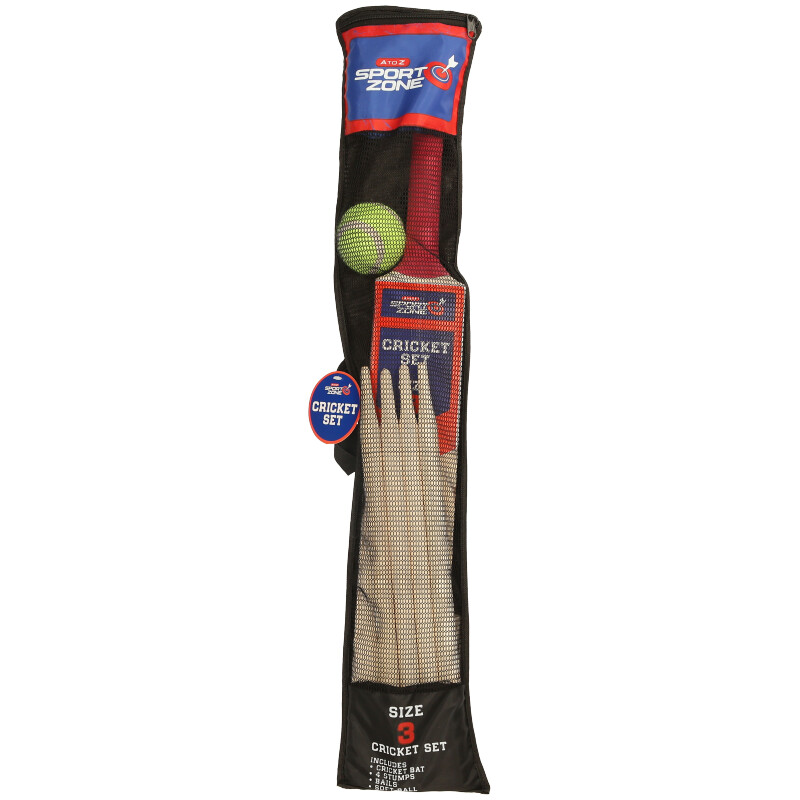 Wooden Cricket Set Size 3 - Sports Outdoor Set
