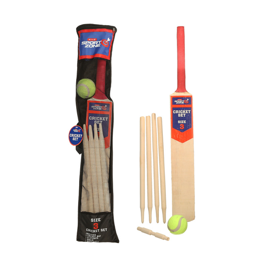 Wooden Cricket Set Size 3 - Sports Outdoor Set