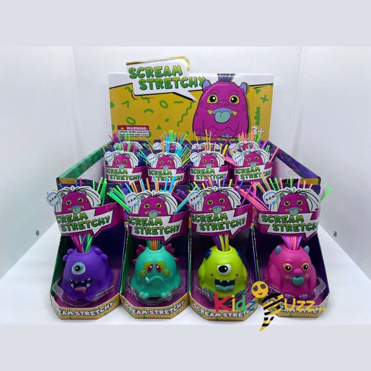 Screaming Monster -Sensory Toys Assorted Colours