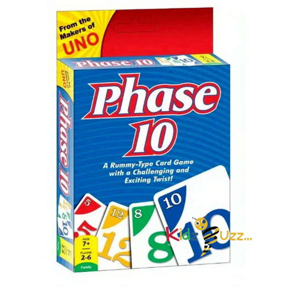 Uno Mattel Phase 10 Card Game, for 7 years +