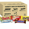 M&M's Snickers & More Mixed Chocolate Gift 30 Bars 1.4kg