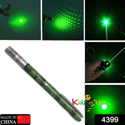 Green Laser Pointer Pen Lazer Torch Battery Operator
