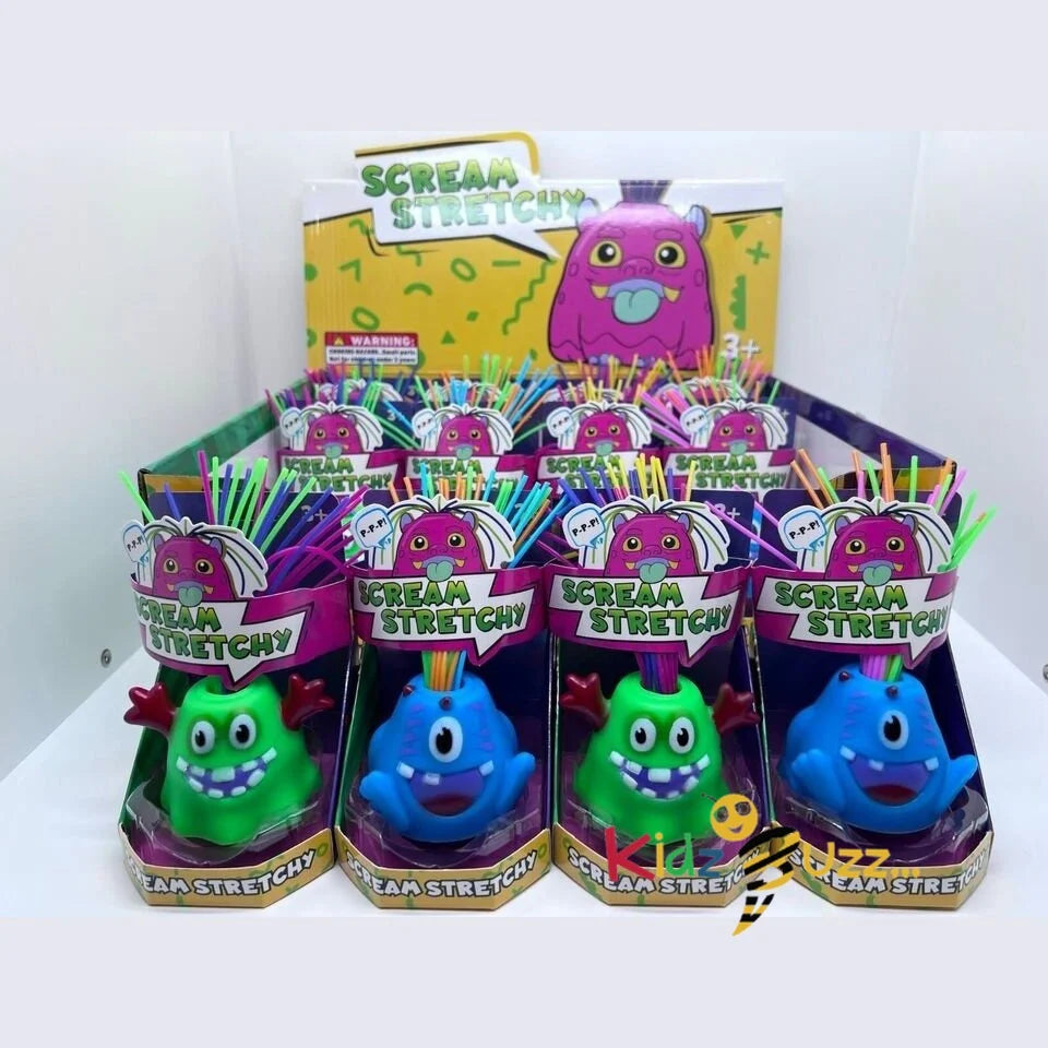 Screaming Monster -Sensory Toys Assorted Colours