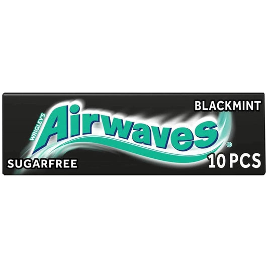 Wrigley's Airwaves Black Mint Chewing Gum